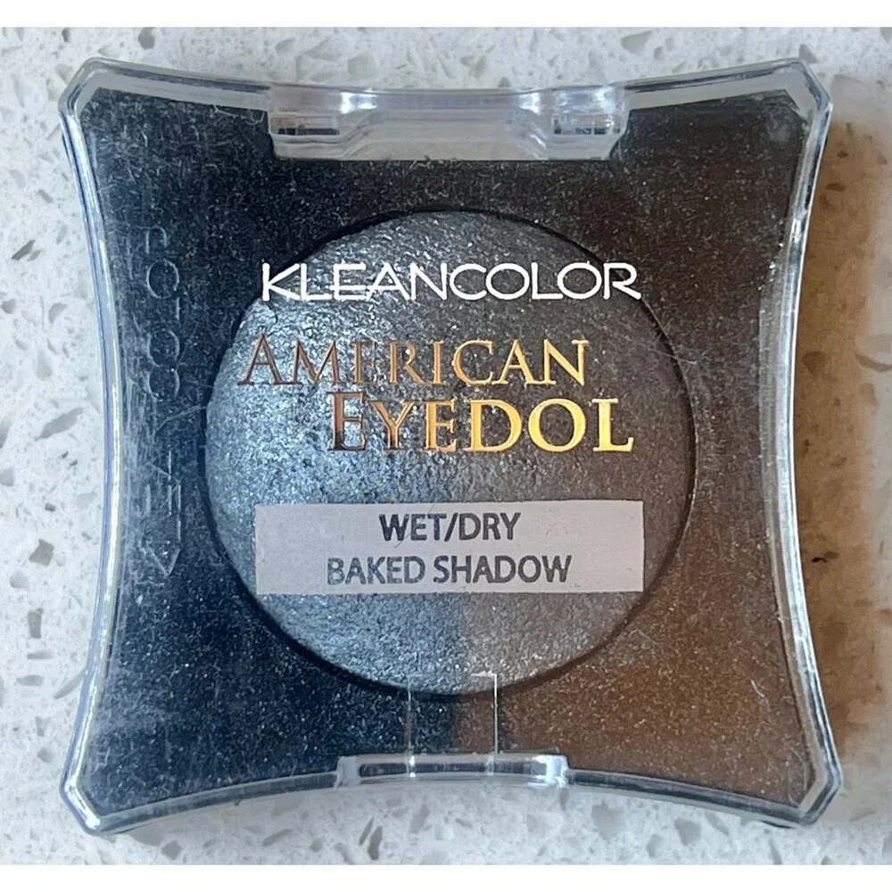 Kleancolor American Eyedol Wet/Dry Baked Eyeshadow Taboo & Malt Set of 2